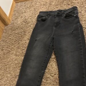 Kendall & Kylie Men's Black Skinny Jeans